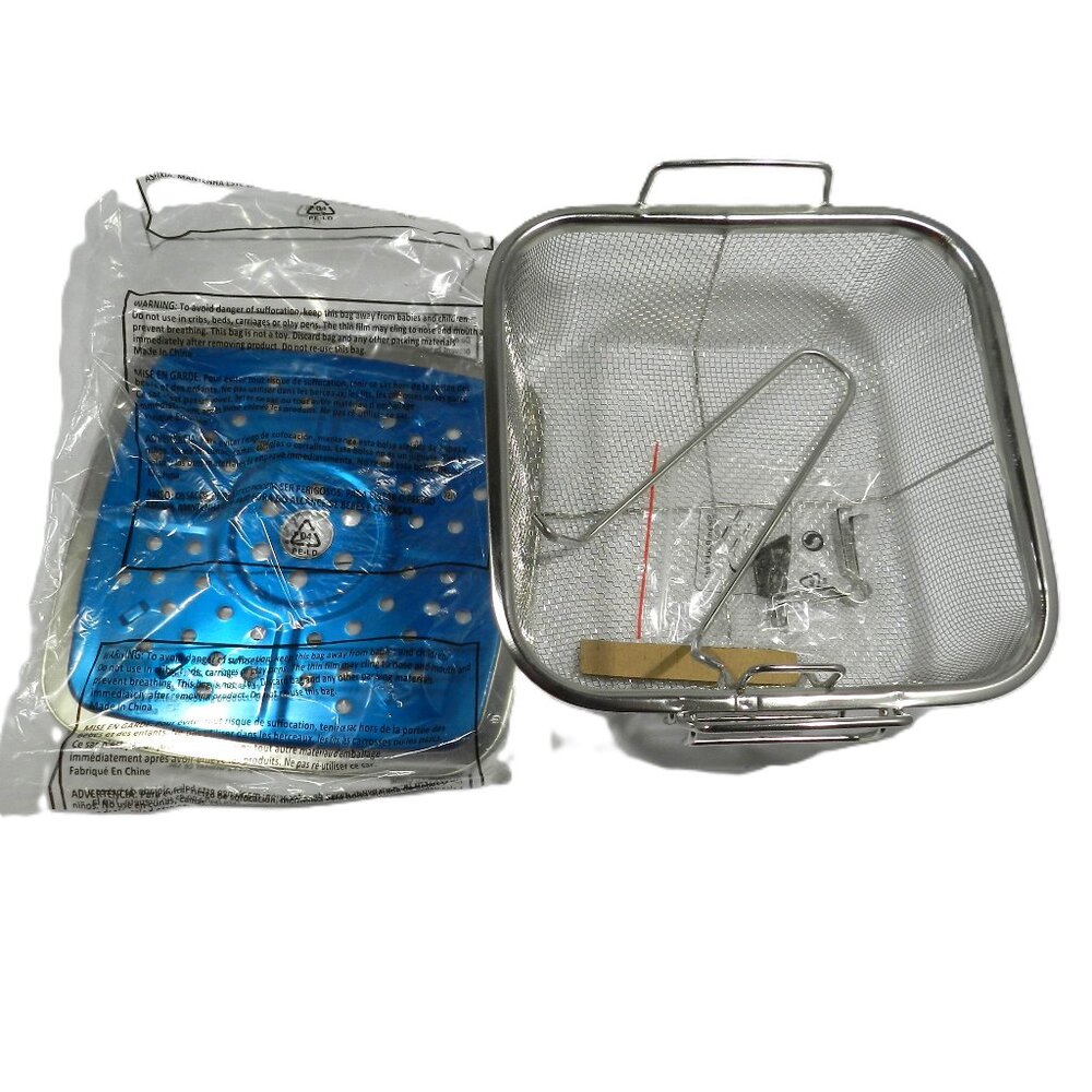 Copper Chef Fry Basket with Steamer Insert